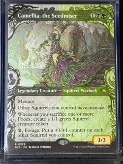 Camellia, the Seedmiser BLB 328 Magic MTG R NM - Image 3
