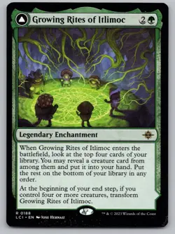 Growing Rites of Itlimoc 188 The Lost Caverns of Ixalan MTG NM - Image 1