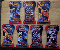 Pokemon Destined Rivals Sleeved Booster Packs (7) - Image 1