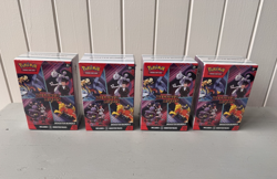 ✅ 4x Pokemon TCG Scarlet & Violet Destined Rivals Booster Bundles ✅ NEW & SEALED - Image 1