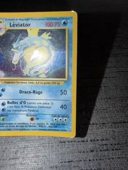 Carte Pokemon Leviator 6/102 Holo Set De Base Wizards Francais OCCASION - Image 5