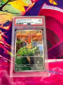 Victini SVP208 Unova Collection Promo PSA Graded 9 English Pokemon TCG - Image 1