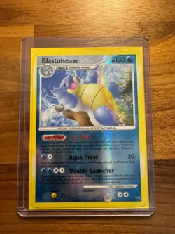 Pokemon TCG Blastoise 2/127 Reverse Holo LP - Image 1