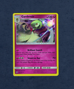 2018 POKEMON GARDEVOIR 141/214- LOST THUNDER - HOLO - RARE - NM - Image 1