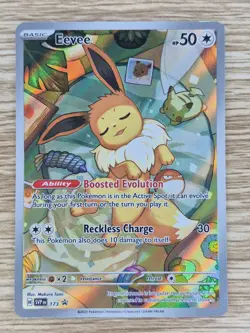 Eevee Promo Card SVP-173 Prismatic Evolutions ETB Pokemon TCG - Image 1