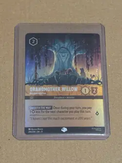 Disney Lorcana Winterspell Grandmother Willow Ancient Advisor Epic (206/204) - Image 1