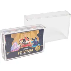 Acrylic Display Case for Disney Lorcana Booster Box Premium Magnetic Top 6mm - Image 1