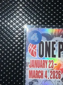 One Piece – Monkey D. Luffy US Voyage College Basketball Promo Card (Unsealed) - Image 2