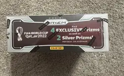 2022 Panini Prizm FIFA World Cup Soccer Breakaway Hobby Box Factory Sealed - Image 3