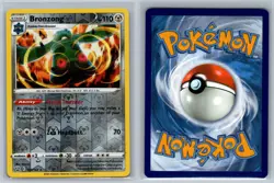 Bronzong 102/163 Holo Rare Battle Styles Pokemon Card Reverse Holo Near Mint - Image 3