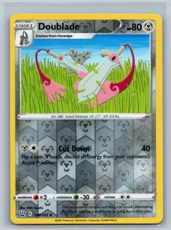 Doublade 106/163 Uncommon Battle Styles Pokemon Card Reverse Holo Near Mint - Image 1