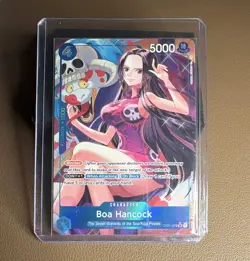 Bandai One Piece Card Game Boa Hancock OP01-078 Alt Art Foil SR English 5000 - Image 1