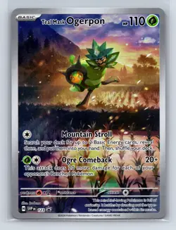 SV: Scarlet & Violet Promo Cards #123 Teal Mask Ogerpon - Image 1