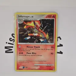 Infernape Pokemon Card - Diamond and Pearl 5/130 Holo Rare - Image 1