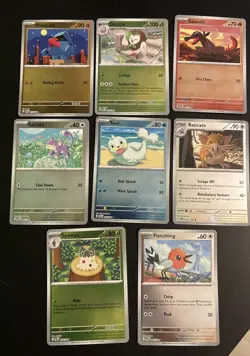 Pokemon Perfect Order 8 Card Reverse Holographic Lot TCG Nm Mint - Image 1