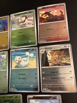 Pokemon Perfect Order 8 Card Reverse Holographic Lot TCG Nm Mint - Image 3