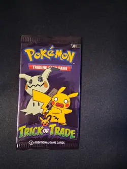 Pokemon TCG Trick or Trade Booster Pack 2023 Halloween Cards 820650852572 - Image 1