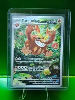 POKEMON - DARMANITAN - 098/086 - ILLUSTRATION RARE - S&V BLACK BOLT - BRAND NEW - Image 1