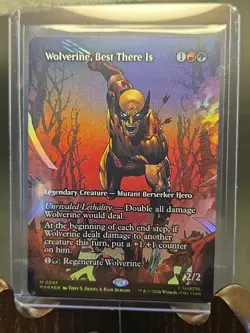 Wolverine, Best There Is (Borderless) Marvel Universe Eternal-Legal MTG Foil NM - Image 3
