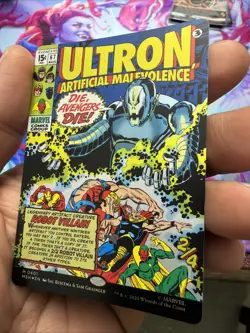 Ultron, Artificial Malevolence (Borderless) (0401) Marvel Super Heroes Foil - Image 4