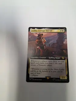 MTG Lotho, Corrupt Shirriff (Extended Art) Universes Beyond: LoTR - Image 1