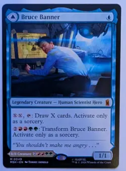 Bruce Banner MSH #49 Regular NM MTG - Image 2