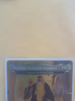 Wizards of the Coast MTG Theoden, Strength Restored #426 Foil Extended Art Rare - Image 5