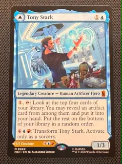 MTG Tony Stark The Invincible Iron Man - Marvel Super Heroes #080 - NM - Image 1