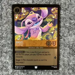 Disney Lorcana Winterspell Angel Siren Singer 25/204 Foil - Image 1