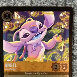 Disney Lorcana Winterspell Angel Siren Singer 25/204 Foil - Image 5