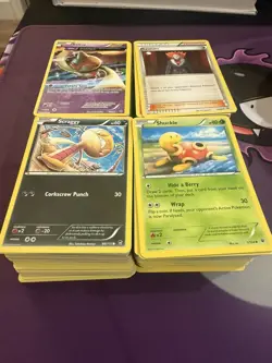 Pokemon XY Era Bulk Card Lot of 400 Cards C/UC - MP to LP Condition - Image 1