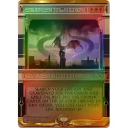 FOIL DOOMSDAY Masterpiece Series: Amonkhet Invocations Magic MTG MINT CARD - Image 1