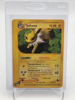 2003 Pokemon Skyridge Jolteon 13/144 Non Holo Rare NM Near Mint TCG WOTC - Image 1