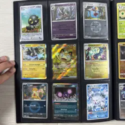 100+ Pokemon Card Lot Modern and Vintage Binder Collection (Binder Included) - Image 4
