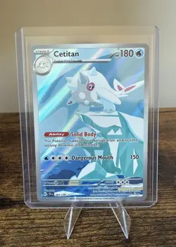 Pokemon TCG Cetitan Illustration Rare Card Surging Sparks - Image 1