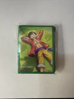 ONE PIECE TCG Official Card Sleeves ST21 EX Deck Monkey Luffy PACK OF 70 Sealed - Image 1