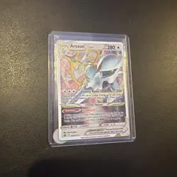 Arceus VSTAR - (Metal Card) 123/172 Miscellaneous Cards & Products Holo - Image 1