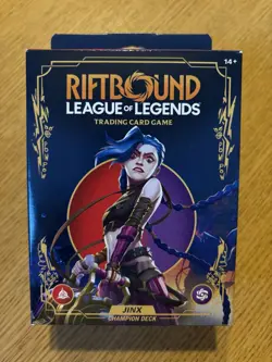 JINX Riftbound LoL TCG Champion Deck 40-Card English *Factory Sealed* - Image 1