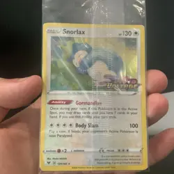 Pokemon TCG Snorlax Card 131/185 Holo Stamped Sealed Vivid Voltage Promo - Image 2