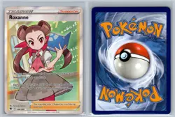 Roxanne 188/189 Ultra Rare Astral Radiance Pokemon Card Holo Lightly Played - Image 3