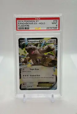 Pokemon Card - Kangaskhan EX 78/1106 - XY Flashfire - Holo - PSA 9 Mint - Image 1