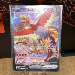 Ethan's Ho-Oh ex - 230/182 - SIR - Destined Rivals - Pokemon Card - NM - Image 1