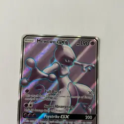 Mewtwo GX 72/73 Shining Legends Full Art Holo Pokemon Card - Near Mint NM - Image 2
