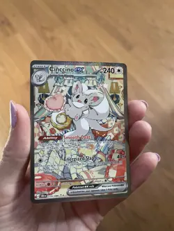 Pokemon Card - Cinccino ex 119/086 Me04: Chaos Rising Holo - Image 1