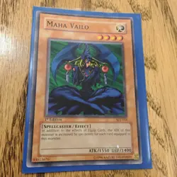 Yugioh Maha Vailo MRL-012 Super Rare 1st Ed NM+ FREE SHIPPING - Image 1