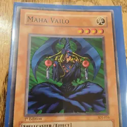 Yugioh Maha Vailo MRL-012 Super Rare 1st Ed NM+ FREE SHIPPING - Image 2