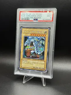 2004 Yu-Gi-Oh! Blue Eyes White Dragon PCK-001 Power of Chaos PSA 9 MINT - Image 1