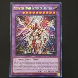 Yu-Gi-Oh! TCG - Nerva the Power Patron of Creation - Secret Rare DUAD-EN033 NM - Image 3