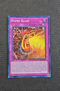 Yu-Gi-Oh Hyper Blaze SDSA-EN034 Sacred Beasts 1st Edition Super Rare - Image 1