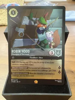 Lorcana Fabled - Robin Hood - Champion of Sherwood - Legendary 177/204 FOIL - Image 1